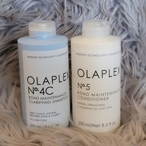 Olaplex N°.4C and N°.5 I Clairifying, Bond Maintenance Shampoo and Condi…